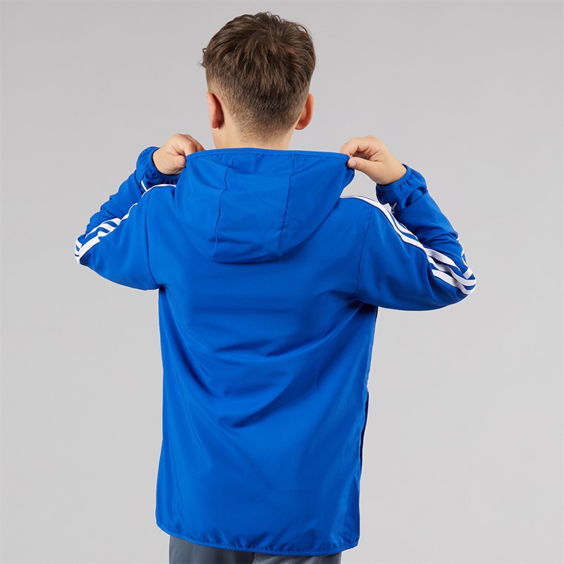 adidas Kurtka przeciwwiatrowa Junior Tiro 23 League dla juniorów kolor Team Royal Blue