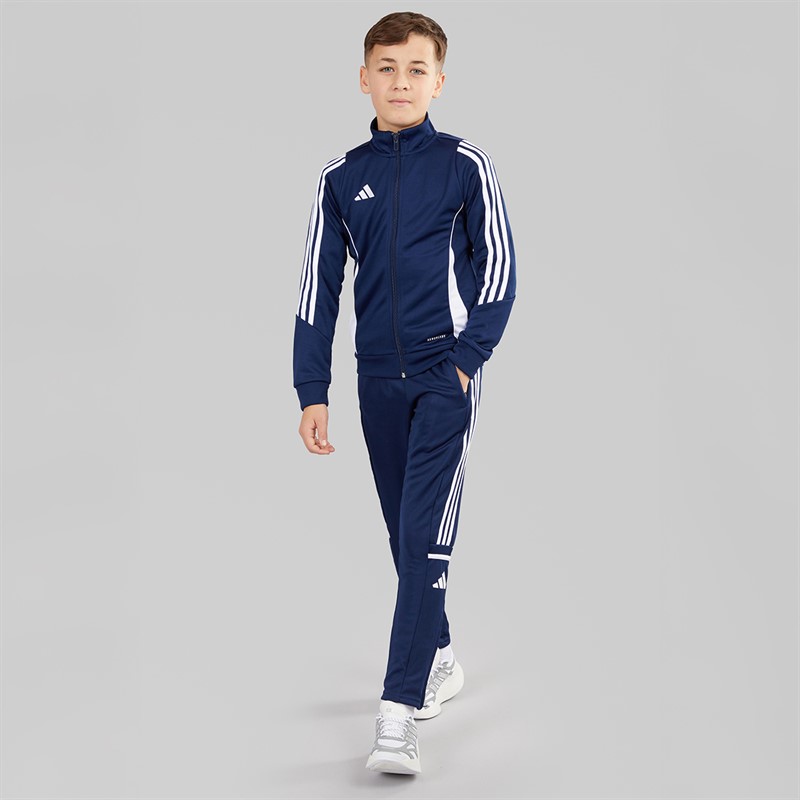 adidas Kids Squadra 25 Track Pants Navy/White