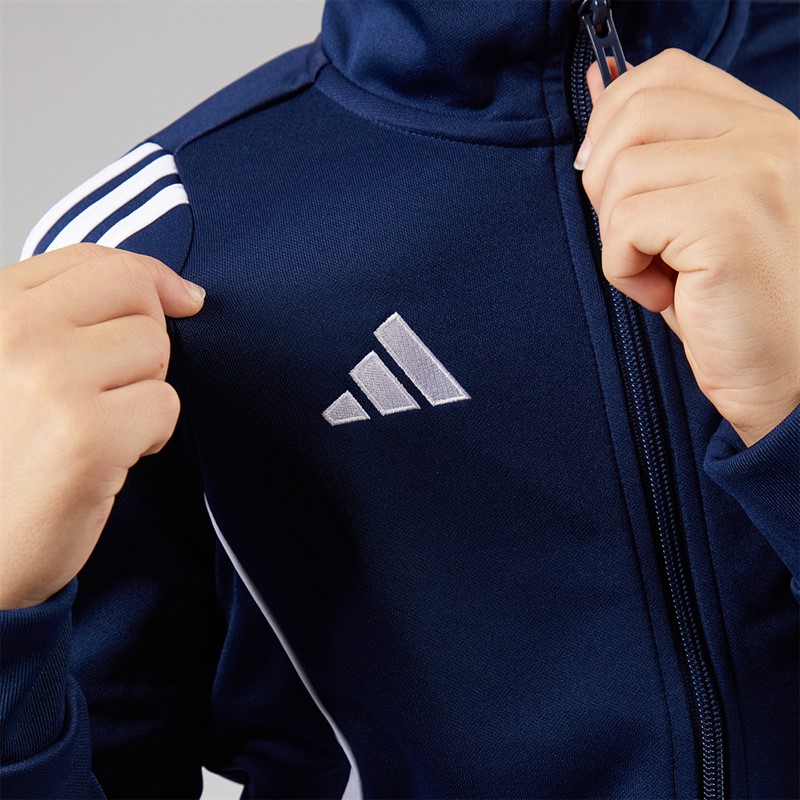 adidas Kids Tiro 24 Training Jacket Navy/White