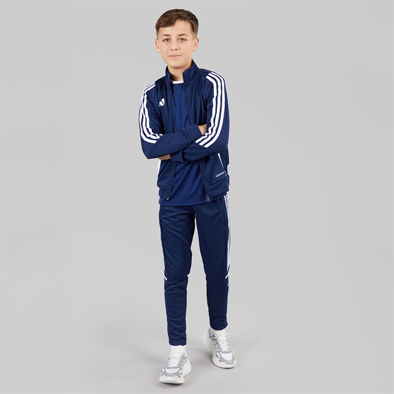 adidas Kids Tiro 24 Training Jacket Navy/White