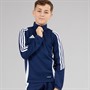 adidas Kids Tiro 24 1/4 Zip Training Top Navy/White