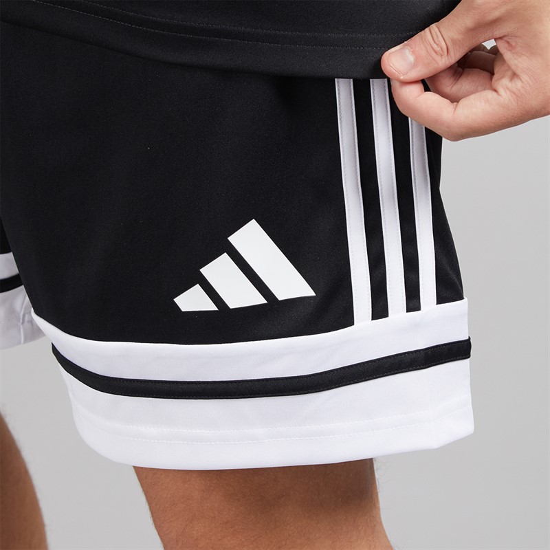adidas Mens Squadra 25 Shorts Black/White