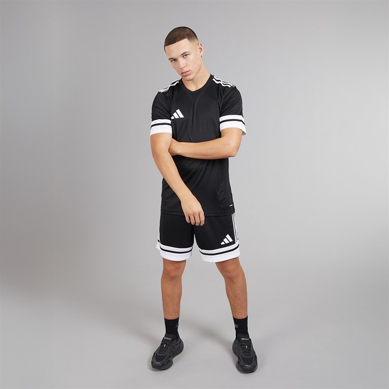 adidas Mens Squadra 25 Shorts Black/White