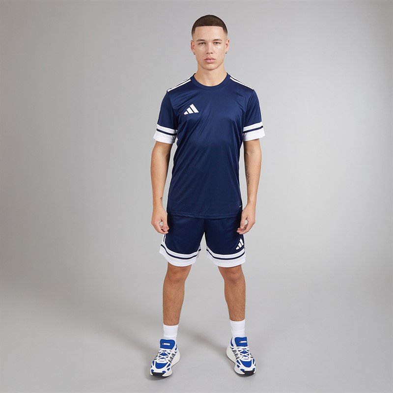 adidas Mens Squadra 25 Shorts Navy/White