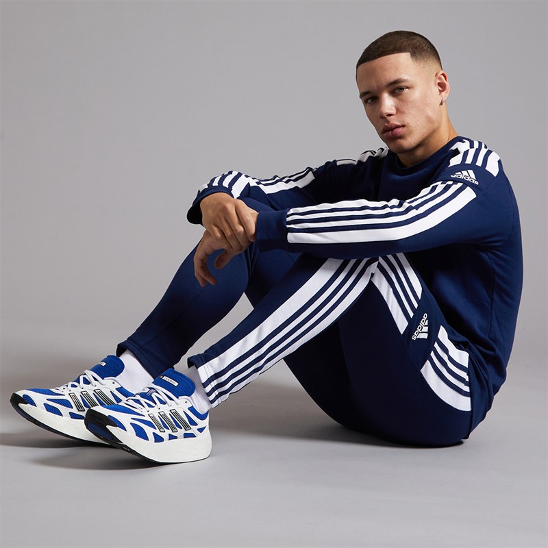 adidas Mens Squadra 21 Sweatshirt Team Navy Blue