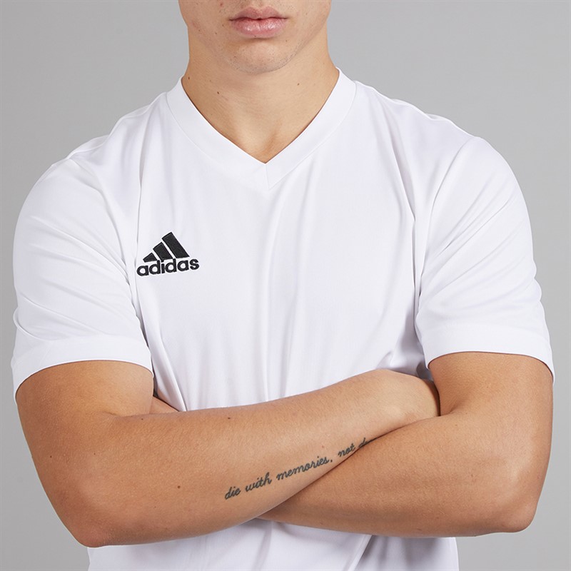 adidas Mens Entrada 22 T-Shirt White