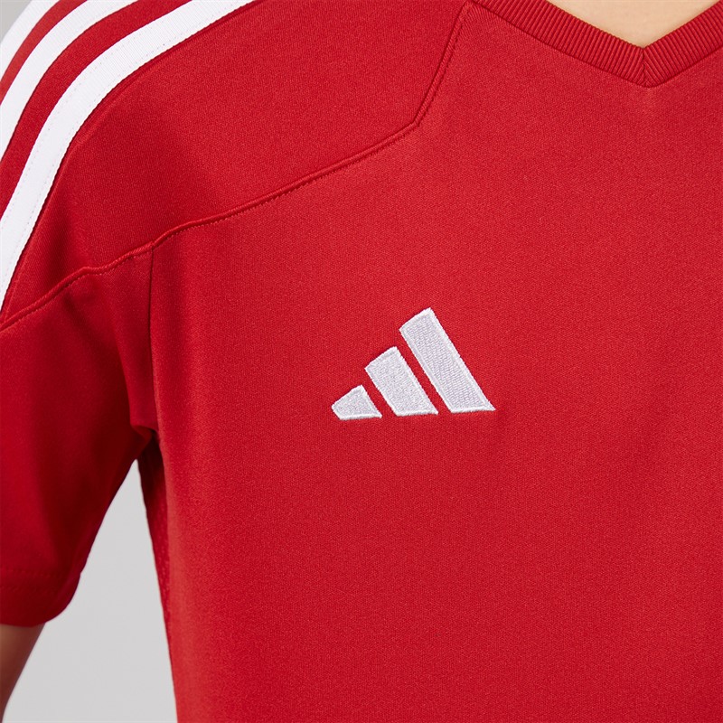 adidas Kids Tiro 23 League T-Shirt Team Power Red 2/White