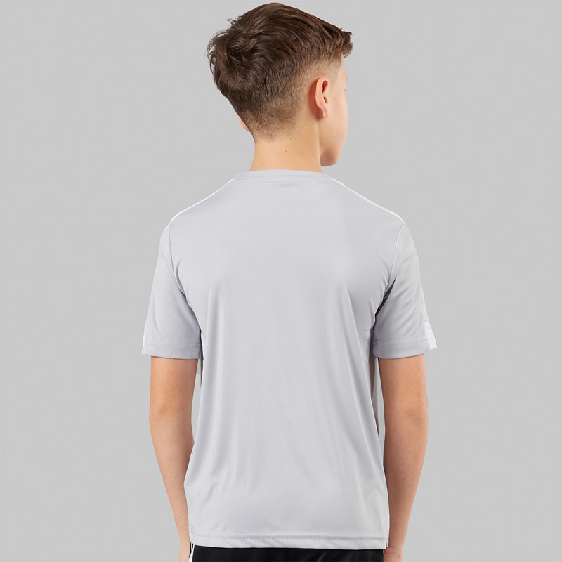 adidas Kids Squadra 21 T-Shirt Team Light Grey/White