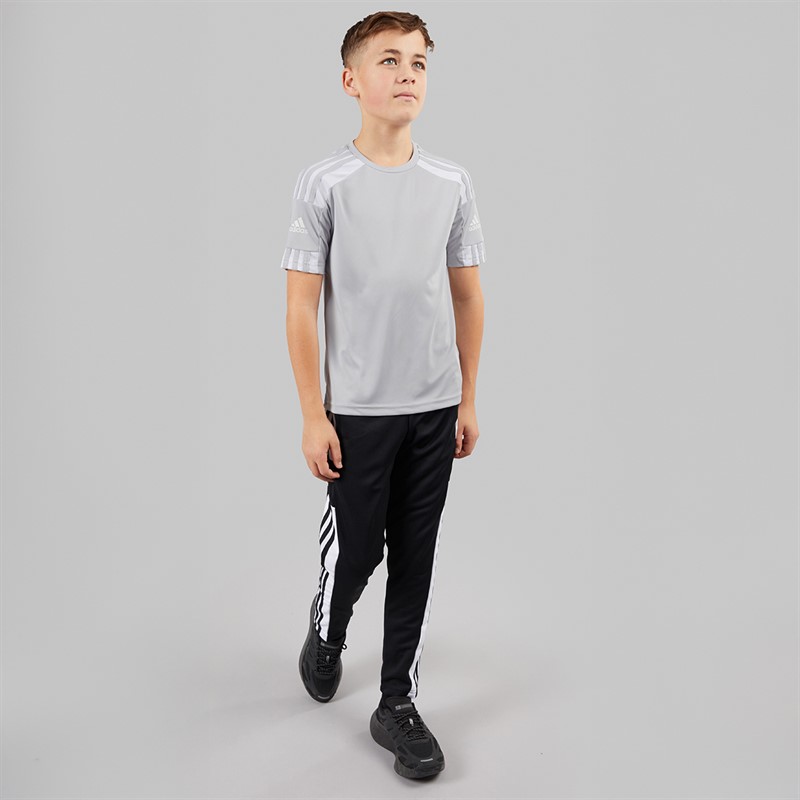 adidas Kids Squadra 21 T-Shirt Team Light Grey/White