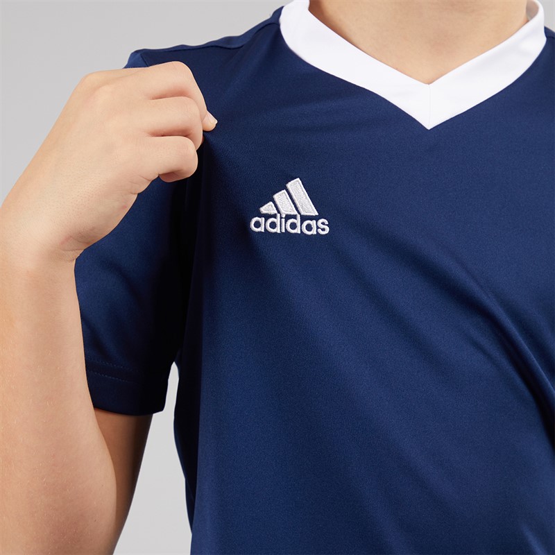 adidas Junior Entrada 22 T-Shirt Team Navy Blue