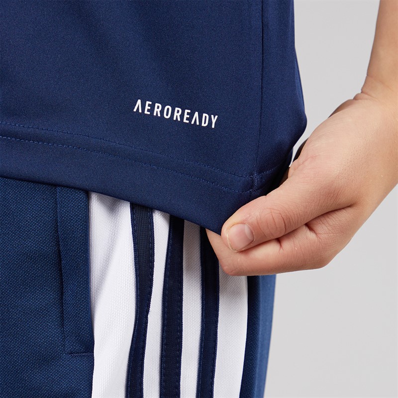 adidas Junior Entrada 22 T-Shirt Team Navy Blue