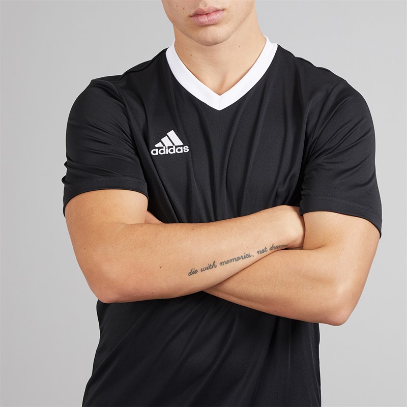adidas Herre Entrada 22 T-shirt Sort
