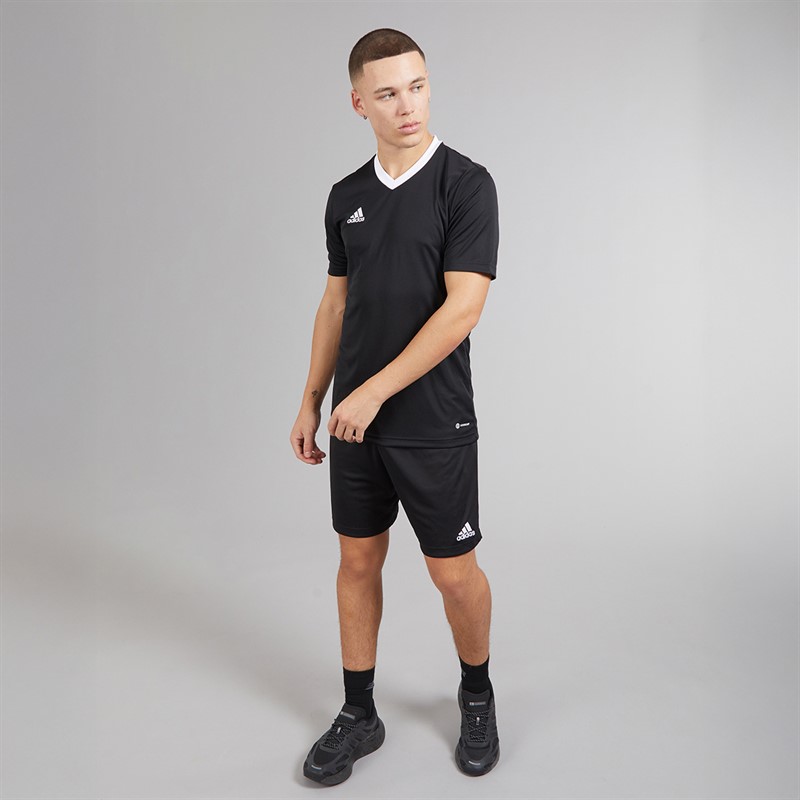 adidas Herre Entrada 22 T-shirt Sort