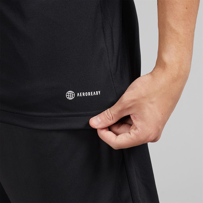 adidas Herre Entrada 22 T-shirt Sort