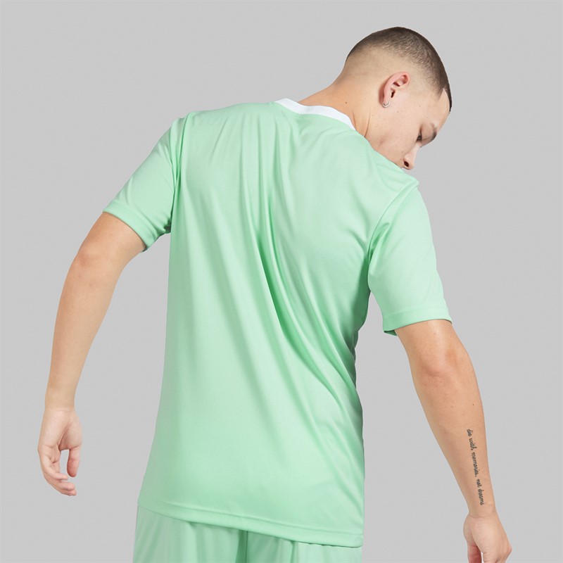 adidas Mens Entrada 22 T-Shirt Clear Mint
