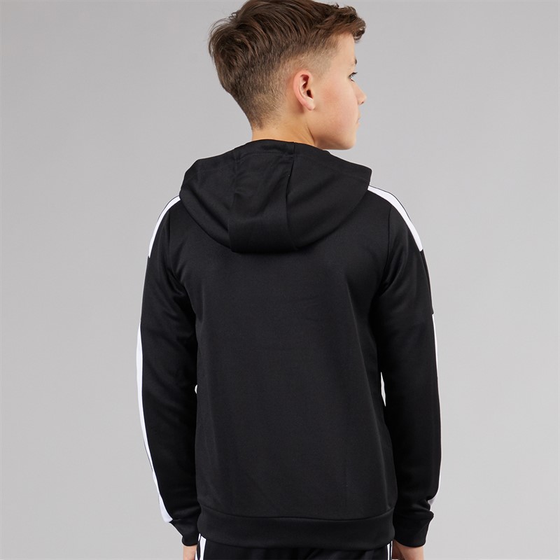 adidas Junior Squadra Track 21 Hoodie Black/White