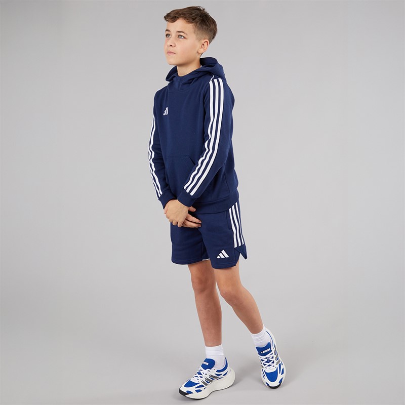 adidas Junior Tiro 23 League Sweat Shorts Team Navy Blue 2
