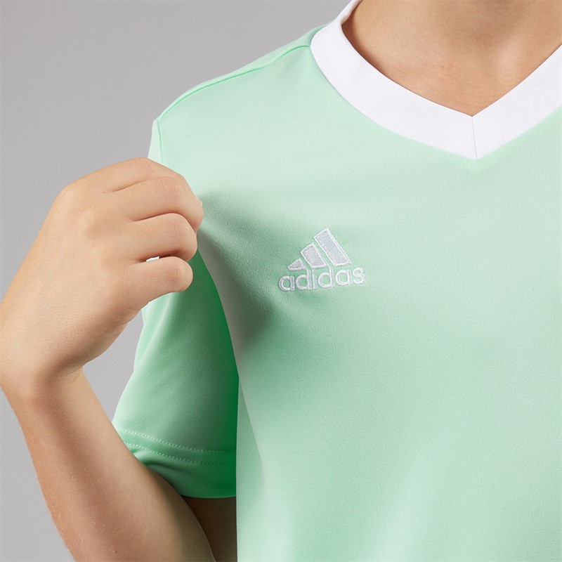 adidas Junior Entrada 22 T-Shirt Clear Mint
