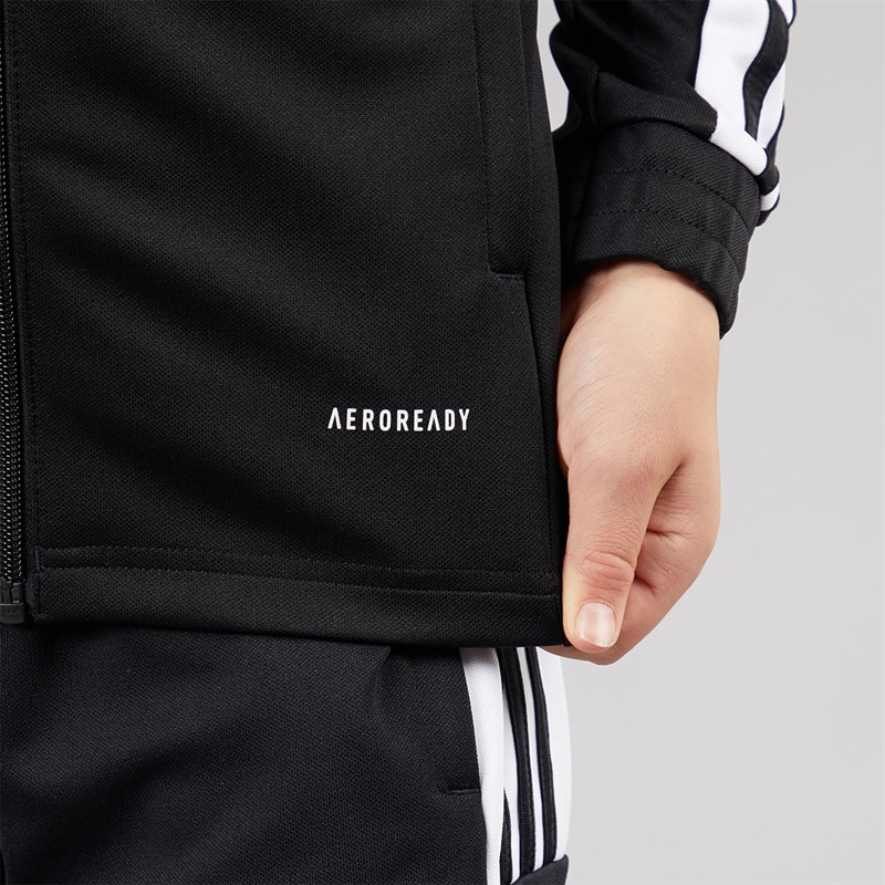 adidas Kids Squadra 21 Track Jacket Black/White