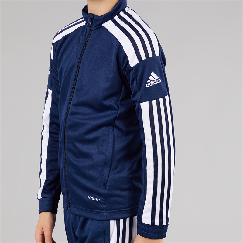 adidas Kids Squadra 21 Track Jacket Blue/White