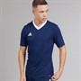 adidas Mens Entrada 22 T-Shirt Team Navy Blue