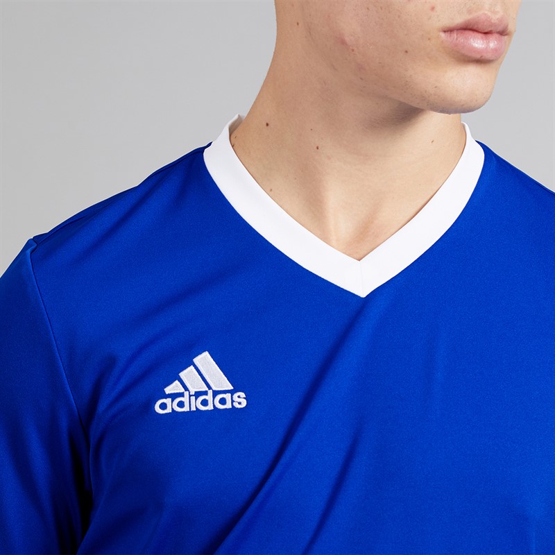 adidas Mens Entrada 22 T-Shirt Team Royal Blue