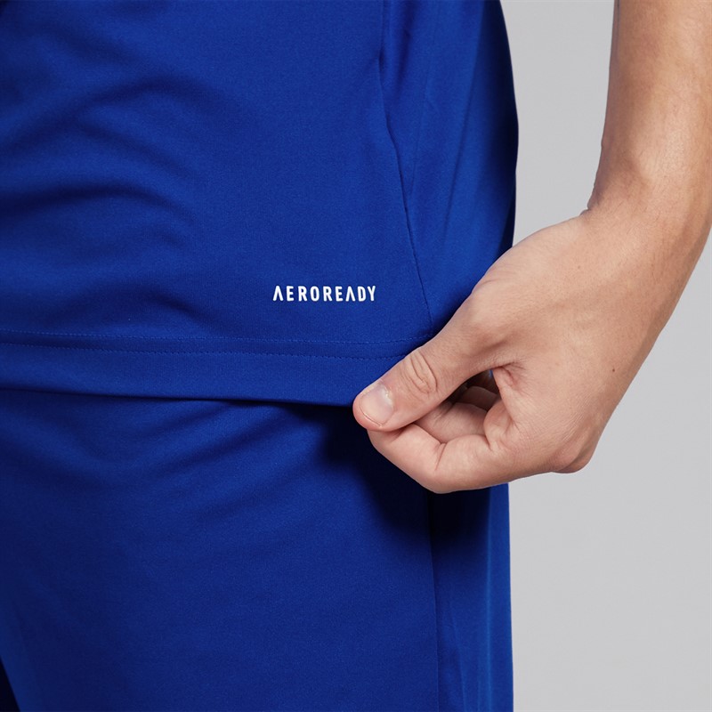 adidas Mens Entrada 22 T-Shirt Team Royal Blue