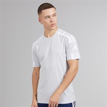 adidas Mens Squadra 21 T-Shirt Team Light Grey/White