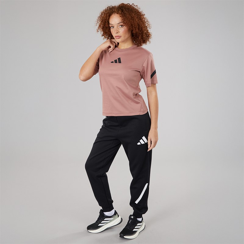 adidas Womens Z.N.E. T-Shirt Warm Clay