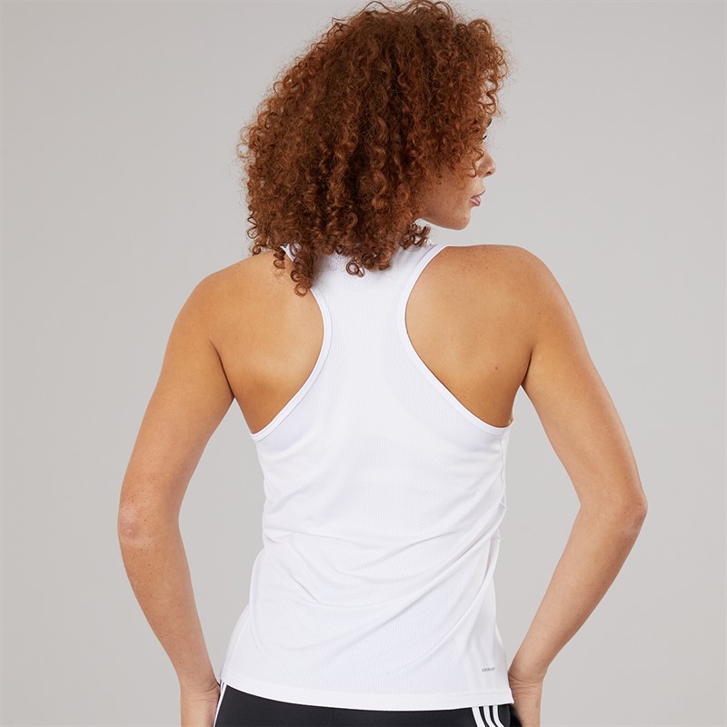 adidas Womens AEROREADY Designed For Training Tank Top White