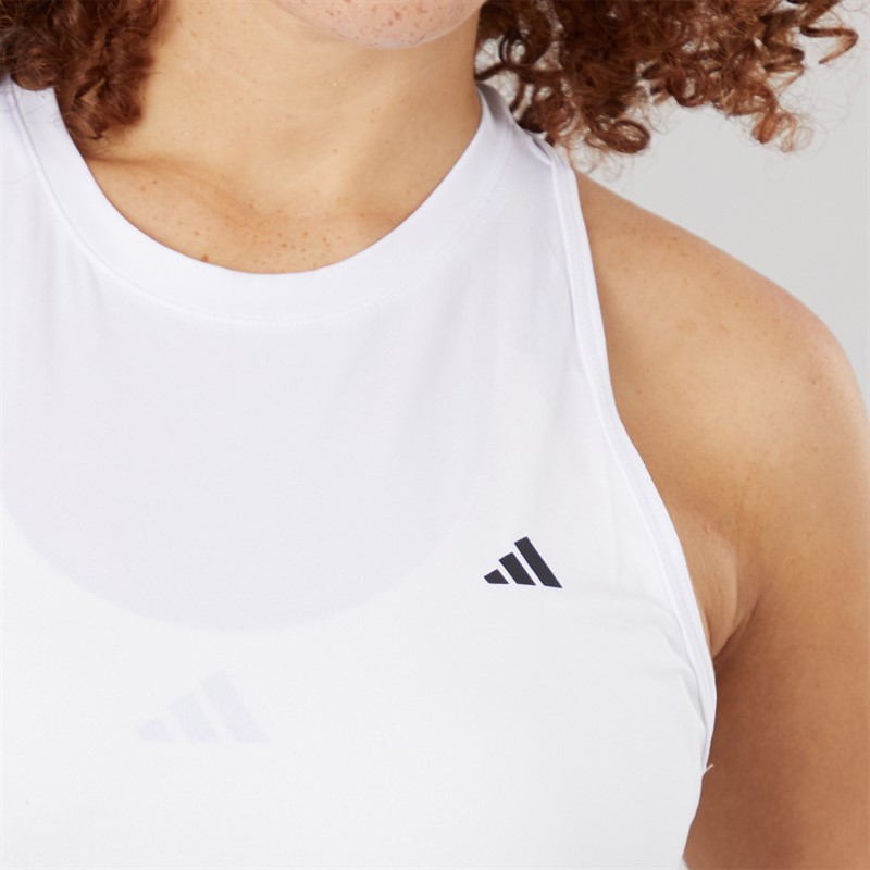adidas Womens AEROREADY Designed For Training Tank Top White