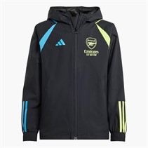 adidas Junior Boys AFC Arsenal Tiro 23 All Weather Jacket Black