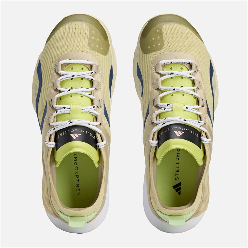 adidas Womens Stella McCartney Dropset Strength Training Shoes Sand/Halo Gold/Cloud White