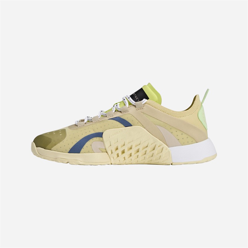 adidas Womens Stella McCartney Dropset Strength Training Shoes Sand/Halo Gold/Cloud White