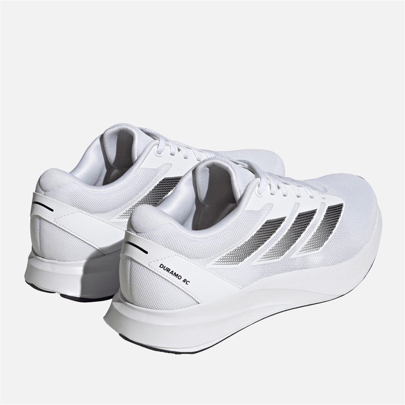 adidas Mens Duramo RC Neutral Running Shoes Cloud White/Core Black