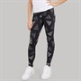 adidas Junior Girls Essentials AOP Logo Celebration Leggings Black