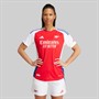 adidas Womens AFC Arsenal 24/25 Authentic Home Jersey Better Scarlet/White