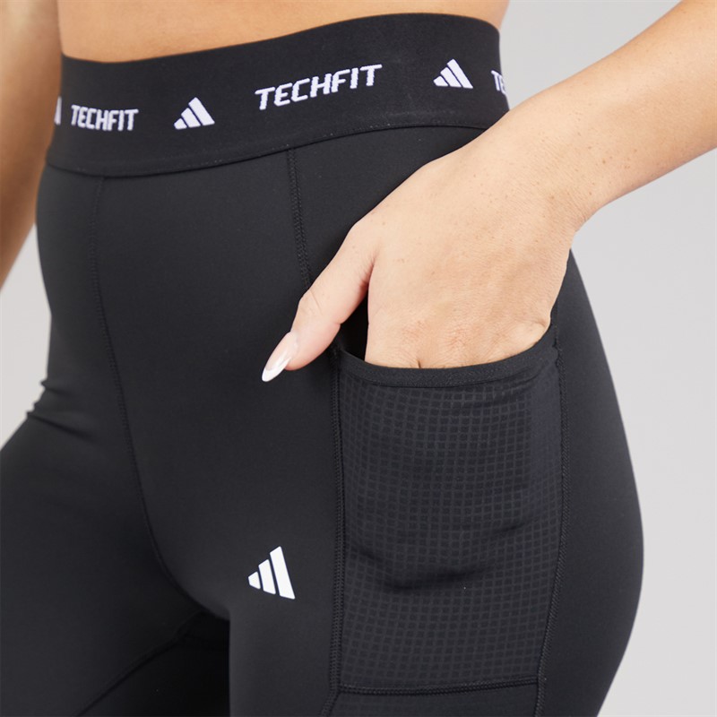 adidas Womens Techfit COLD.RDY Leggings Black
