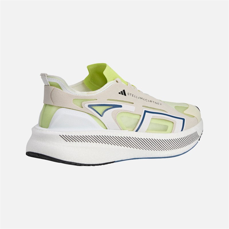 adidas Womens Stella McCartney Ultraboost 5 Neutral Running Trainers Bliss/Halo/Cloud White