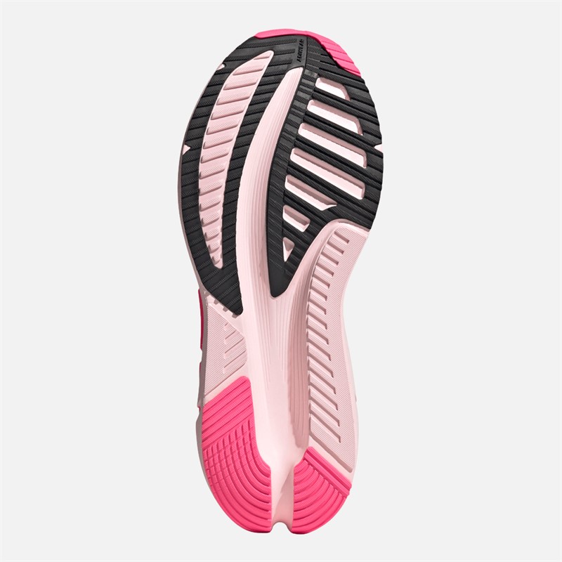 adidas Womens Adistar 3 Neutral Running Shoes Core Black/Lucid Pink