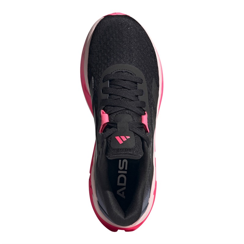 adidas Womens Adistar 3 Neutral Running Shoes Core Black/Lucid Pink