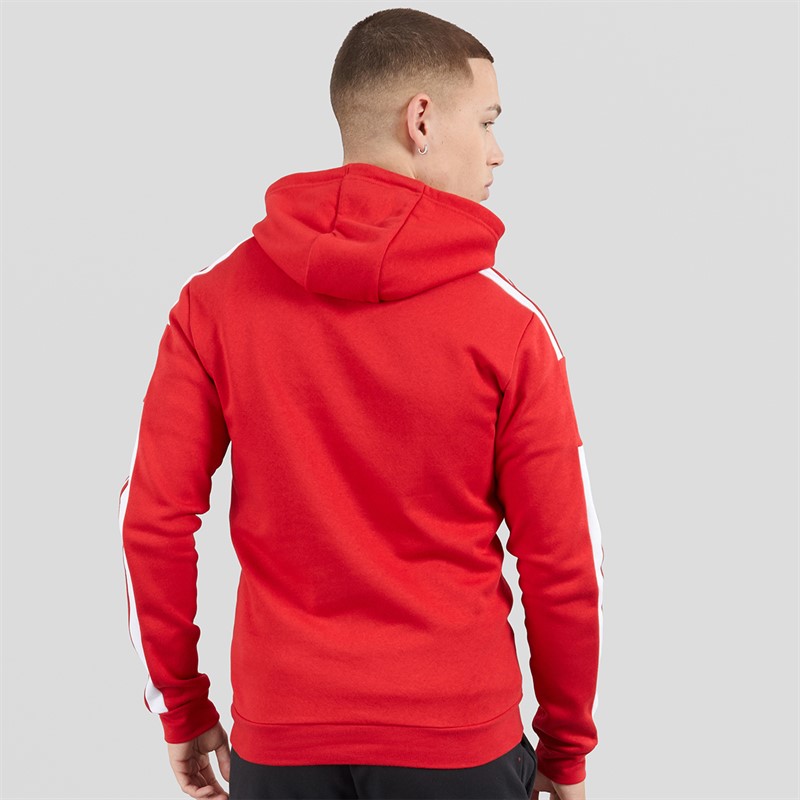 adidas Mens Squadra 21 Sweat Hoodie Team Power Red/White