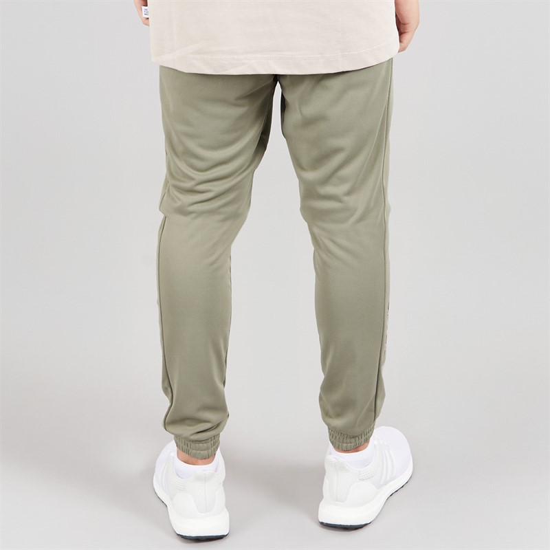 adidas Mens Train Essentials Camo Training Joggers Silver Pebble