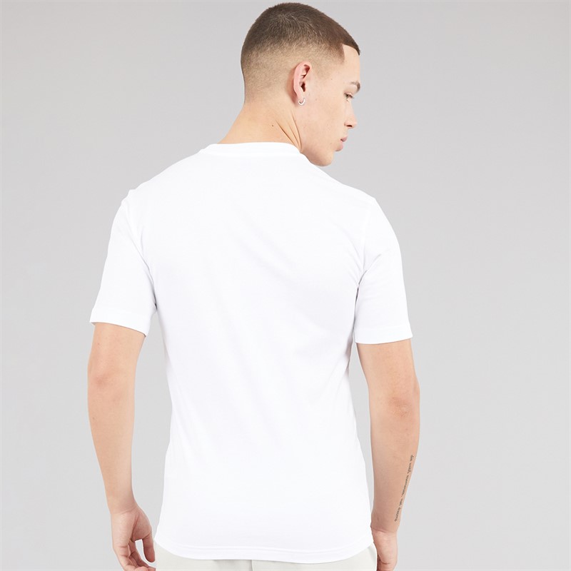 adidas Mens Collegiate Lineage Graphic T-Shirt White