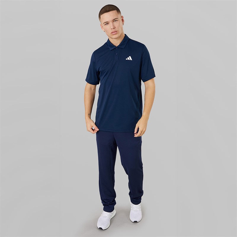 adidas Mens Club Tennis Polo Shirt Collegiate Navy
