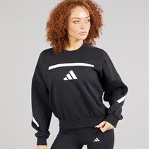 adidas Womens Z.N.E. Sweatshirt Black/White