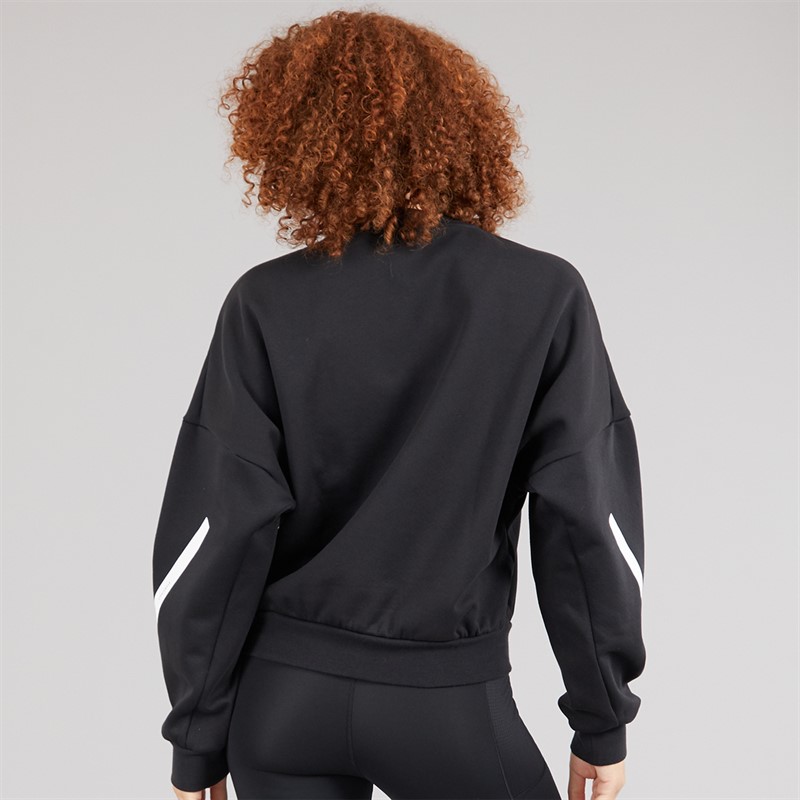 adidas Womens Z.N.E. Sweatshirt Black/White