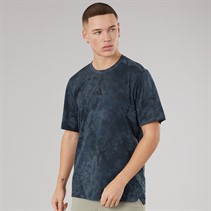 adidas Mens Primelift Back Graphic Training T-Shirt Aurora Ink/Black