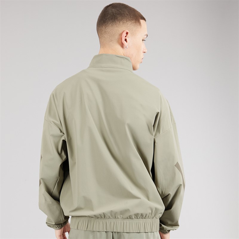 adidas Mens Z.N.E. Woven Track Jacket Putty Beige