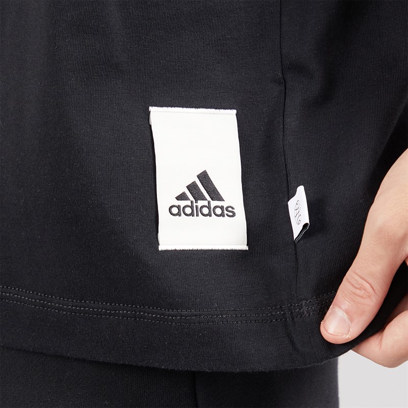 adidas Mens Lounge T-Shirt Black